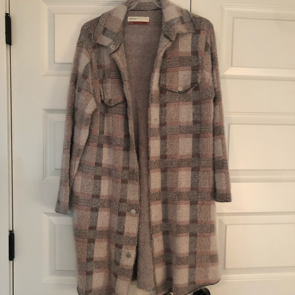 Anthro Long shacket